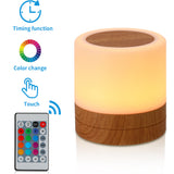 USB Charging Portable Remote Controlled Touch Lamp Night Light_4