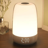 Dimmable Bedside Touch Night Light and Alarm Clock- USB Charging_17