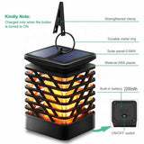 Flickering Flame Solar Powered Outdoor Garden Lantern_1