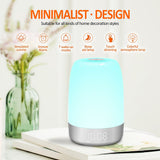 Dimmable Bedside Touch Night Light and Alarm Clock- USB Charging_7
