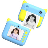 USB rechargeable Children Instant Printing Camera 1080P 2.4 inch screen_12