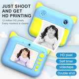 USB rechargeable Children Instant Printing Camera 1080P 2.4 inch screen_5