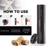 Battery Operated Electric Bottle and Wine Opener Automatic Corkscrew_17