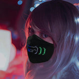Customizable and Programmable Illuminated LED Face Mask- USB Charging_14