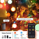 USB Interface Remote and APP Controlled LED Holiday String Lights_10