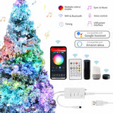USB Interface Remote and APP Controlled LED Holiday String Lights_1