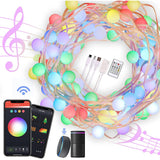 Remote Controlled Smart LED String Fairy Ball Lights- USB Powered_6