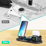 6-in-1 Multifunctional Wireless Charging Station- Type C Cable_9