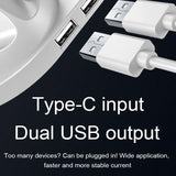 6-in-1 Multifunctional Wireless Charging Station- Type C Cable_4