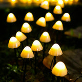 Solar Powered Mushroom LED Garden Decoration Fairy Lights_0