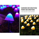 Solar Powered Mushroom LED Garden Decoration Fairy Lights_9