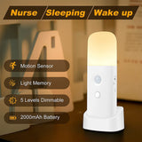 USB Rechargeable Indoor Motion Sensor SOS LED Night Light_14