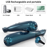 Low Noise USB Rechargeable Grooming Safe Nail Clipper for Pets_6