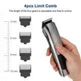 USB Rechargeable Professional Grade Electric Hair Trimming Kit_1