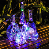 5 pcs/set Solar Diamond Wine Cork Bottle String Lights_14