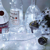 5 pcs/set Solar Diamond Wine Cork Bottle String Lights_4