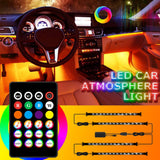 USB/Car Plug Remote Controlled Car Interior LED Strip Light_2