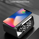 3-in-1 Wireless Bluetooth Speaker, Charger, and Alarm Clock- USB Power Supply_1