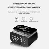 3-in-1 Wireless Bluetooth Speaker, Charger, and Alarm Clock- USB Power Supply_3