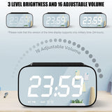 3-in-1 Wireless Bluetooth Speaker, Charger, and Alarm Clock- USB Power Supply_9