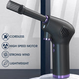 USB Rechargeable Cordless Air Duster for Home and Computer Cleaning_2