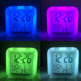Battery Operated Squid Game LED Color Therapy Digital Alarm Clock_6