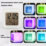 Battery Operated Squid Game LED Color Therapy Digital Alarm Clock_7
