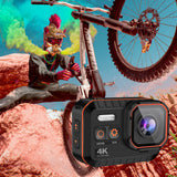 4K Resolution HD Waterproof Sports Action Mini Cameras- USB Charging_17