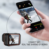 4K Resolution HD Waterproof Sports Action Mini Cameras- USB Charging_15