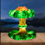 3D Mushroom Cloud Explosion Creative Night Light- USB Plugged in_7