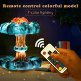 3D Mushroom Cloud Explosion Creative Night Light- USB Plugged in_1