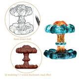3D Mushroom Cloud Explosion Creative Night Light- USB Plugged in_3