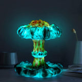 3D Mushroom Cloud Explosion Creative Night Light- USB Plugged in_5