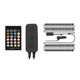 USB/Car Plug Remote Controlled Car Interior LED Strip Light_0