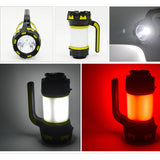 USB Rechargeable Ultra-Bright LED Outdoor Lamp and Flashlight_5