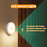 1/3 8 LEDS USB Rechargeable Motion Sensor LED Cabinet Lamp_17
