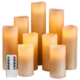 Remote Controlled Battery Operated Electronic Flameless Candles_0