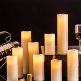 Remote Controlled Battery Operated Electronic Flameless Candles_11