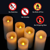Remote Controlled Battery Operated Electronic Flameless Candles_12