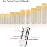 Remote Controlled Battery Operated Electronic Flameless Candles_1