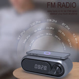 USB Interface Wireless Charger and Clock Radio BT Speaker_13