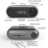 USB Interface Wireless Charger and Clock Radio BT Speaker_15