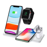 USB Interface 4-in-1 15W Qi Fast Wireless Charger Stand_2
