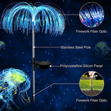 Solar Powered Fiber Optic Outdoor Decorative Fireworks Lights_5