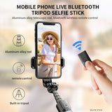 4-in-1 Universal Foldable Bluetooth Monopod- Battery Powered_12