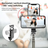 4-in-1 Universal Foldable Bluetooth Monopod- Battery Powered_13