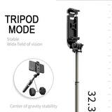 4-in-1 Universal Foldable Bluetooth Monopod- Battery Powered_2