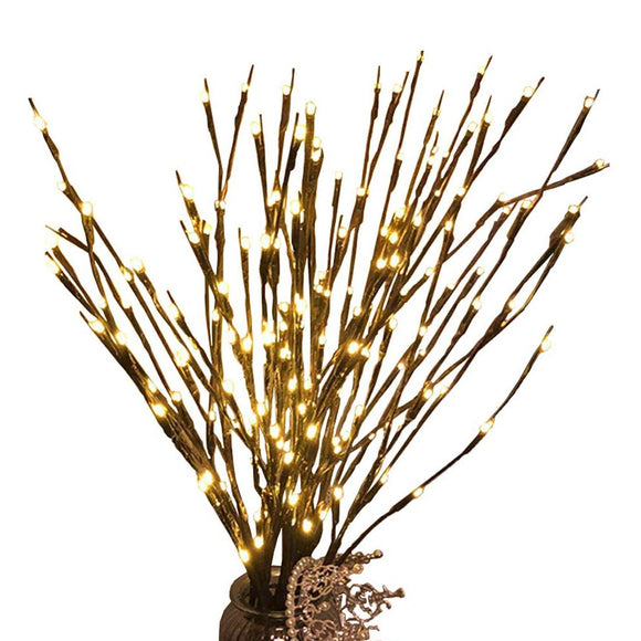 Battery Operated 20 LED Decorative Nordic Willow Branch Light_0