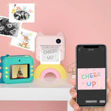 USB Rechargeable Children's Instant Thermal Print Toy Camera_17