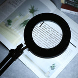 USB Interface Eye Protection LED Desk Magnifying Clip-on Lamp_13